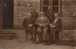 Rok 1932.Od lewej: Antoni Najmoła - Komendant Policji w Broku, Józef Wócicki - Burmistrz Broku.