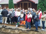Uczniowie ZPPO w Broku na miejscu wykopalisk archeologicznych. _10