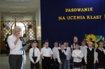 Uroczystość pasowania na ucznia klasy I Szkoły Podstawowej w Broku_1
